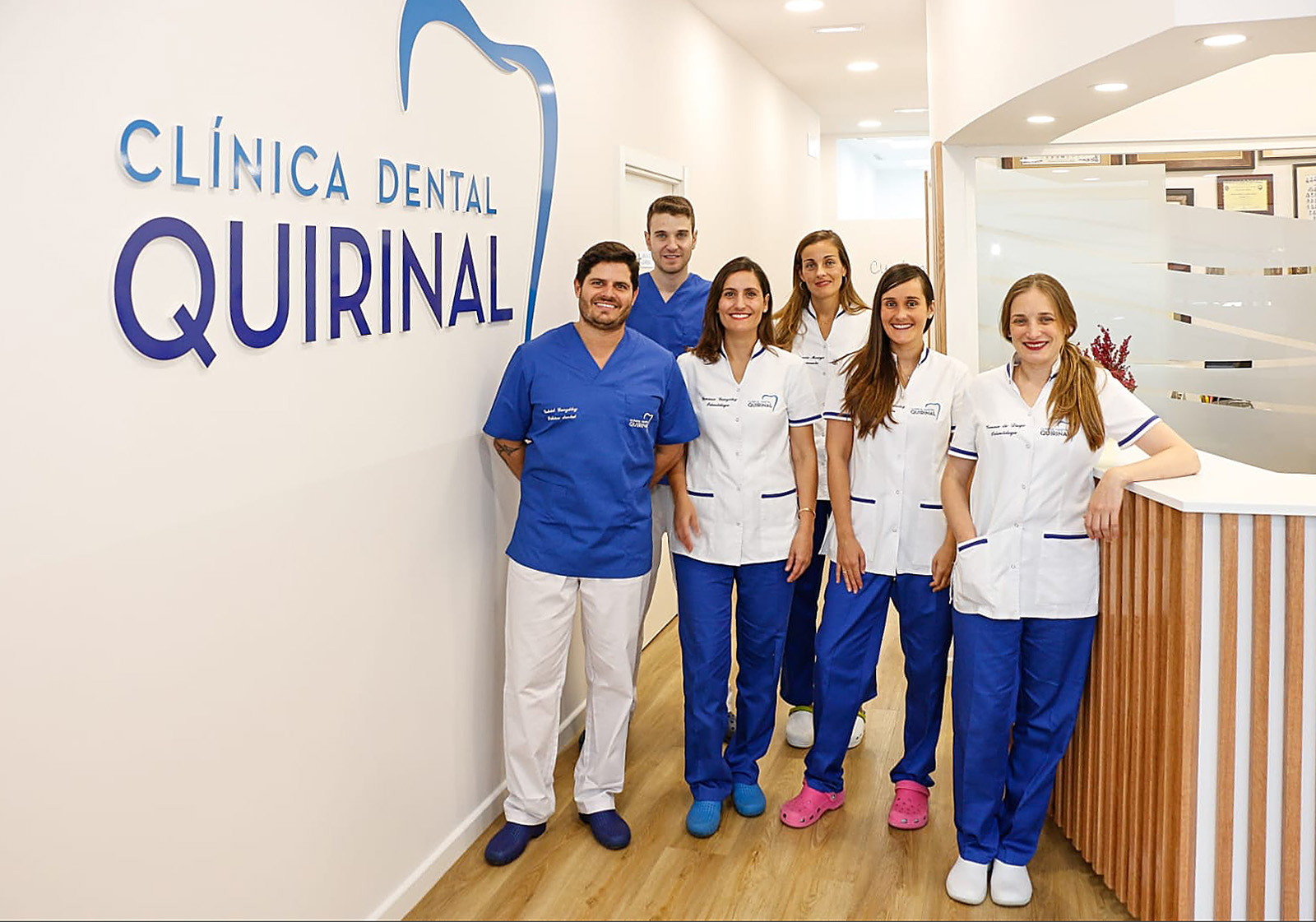 Equipo profesional de Clínica Dental Quirinal en Avilés, Asturias
