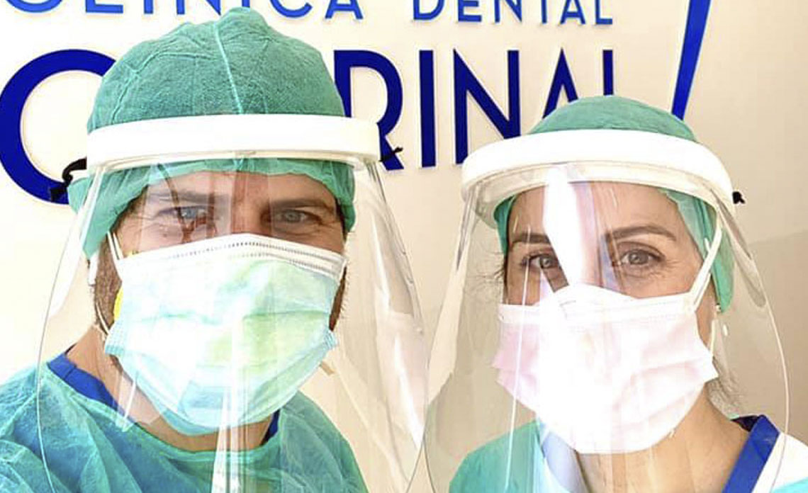 Clinica dental Quirinal Avilés abrimos de nuevo Covid-19 equipados con epis